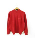 ミズノ MIZUNO Golf ゴルフウェア スポーツ ニット セーター 長袖 赤 L *A447