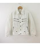 ベグジット bexist デニムジャケット 長袖 オフホワイト 白 2 *T752