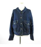 ヘザー Heather デニムジャケット Gジャン 長袖 紺 F *T833