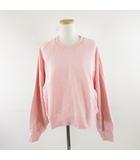 無印良品 良品計画 トレーナー スウェット 裏起毛 長袖 ピンク XXL *A581