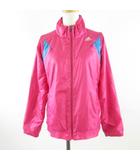 アディダス adidas CLIMA PROOF ジャケット 長袖 ジップアップ ピンク M *T2