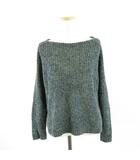 セオリーリュクス theory luxe ニット セーター 長袖 緑 青 *A829