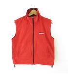 エレッセ ellesse ベスト ジップアップ 赤 M *T122