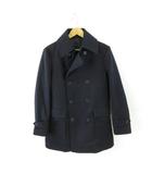パーフェクトスーツファクトリー P.S.FA Pコート ミドル丈 長袖 紺 M *A934