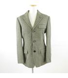 ラルフローレン RALPH LAUREN テーラードジャケット 長袖 ヘリンボーン ベージュ 黒 9 *T530