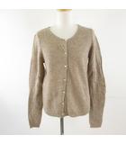 エヘカソポ サマンサモスモス ehka sopo SM2 ニットカーディガン 長袖 茶 *T934