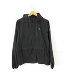 エレメント ELEMENT ハーフジップパーカー 長袖 裏起毛 黒 L *A788