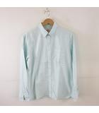 ブルックスブラザーズ BROOKS BROTHERS ボタンダウンシャツ 長袖 緑 L *A824