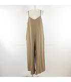 ジーユー GU サロペット キャミ ロング 茶 M *A168