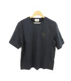 エルメス HERMES Tシャツ 半袖 ハローミスターファリエール 紺 S *A402