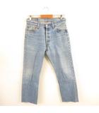 リーバイス Levi's デニムパンツ ジーンズ 501 USA90's ストレート 青 W30L34 *A711