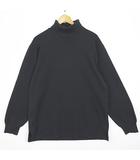 ウィムバイリドム WYM MILANO RIB HEAVY WEIGHT TURTLE ニット セーター L チャコール 2sa7646