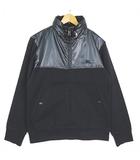 バーバリーブラックレーベル BURBERRY BLACK LABEL スウエット ジャケット 異素材切替 2 ブラック D1P22-621-09 2sa6852