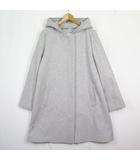 グローバルワーク GLOBAL WORK 2WAY メルトン フード コート Aライン M ライトグレー 2sa7150