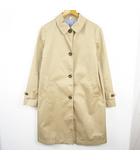 無印良品 良品計画 MUJI ステンカラー コート ロング丈 綿 S ベージュ kz14194