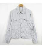 コムサイズム COMME CA ISM ジャケット 長袖 綿 リヨセル L ライトグレー kz14366