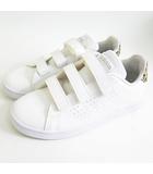 アディダス adidas ADVANCOURT C スニーカー ベルクロ 21cm ホワイト FY9246 2sa7269