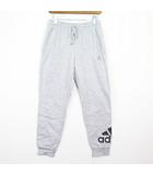 アディダス adidas ESS BL 裏起毛 スウェットパンツ M グレー GK8969 2sa7342