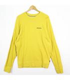 P-6 Logo Organic Crew Sweatshirt 長袖 スウェットシャツ S マスタード 39603 2sa7343