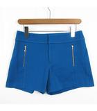 ショートパンツ 毛 2 ターコイズブルー kz14660