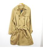 ダブルクローゼット w closet トレンチコート ロング丈 ベルト付き 綿 F ベージュ kz14847