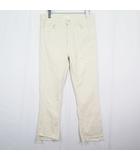 マザー mother 1157-413 THE INSIDER CROP STEP FRAY クロップドレイヤーカット デニムパンツ スキニー ストレッチ 28 アイボリー 2sa7410