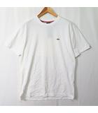 アルファ ALPHA Aマーク バックプリント Tシャツ 半袖 コットン L オフホワイト 2sa7562