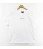 F.etH. Tシャツ カットソー 半袖 綿 L ホワイト ロゴ kz16258