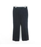  アエル a'aire パンツ ボトムス スラックス ブーツカット センタープレス ストレッチ 40 ブラック ※EKM