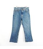 リーバイス Levi's 517 00517-7417 デニム ジーンズ ボトムス ブーツカット 裾カットオフ 刻印501 米国製 31 インディゴブルー ※EKM