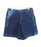 ジョンブル JOHNBULL ショートパンツ ボトムス デニム キュロット シンチバック M インディゴ ※EKM