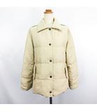 コート アウター 長袖 ハーフ丈 中綿 42 ベージュ ※EKM