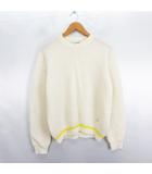 アーノルドパーマー Arnold Palmer ニット セーター 長袖 丸首 ウール混 3 アイボリー ※EKM