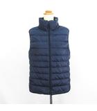 ユニクロ UNIQLO ダウンベスト アウター ジップアップ XL ネイビー ※EKM