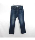 ラングラー WRANGLER WM4903 デニム ジーンズ ボトムス ストレート ユーズド加工 ストレッチ M インディゴ ※EKM