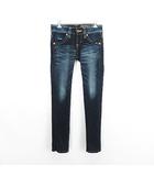 サムシング something Vienus Jean V266 デニム ジーンズ ボトムス スキニー ユーズド加工 ローライズ ストレッチ 25 インディゴ ※EKM