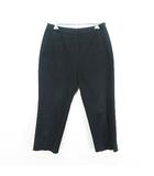 アニエスベー agnes b. パンツ ボトムス クロップド ストレッチ 40 ブラック ※EKM