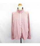  ヘッド HEAD ラッシュガード 長袖 ジップアップ ロゴ ストレッチ L ピンク ※EKM