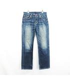 リーバイス Levi's 502 L502-00 デニム ジーンズ ボトムス ストレート ユーズド加工 パープルパッケージ 30 インディゴ ※EKM