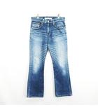 エドウィン EDWIN Exclusive Vintage 401XV デニム ジーンズ ボトムス ブーツカット ユーズド加工 30 インディゴブルー ※EKM