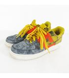 ナイキ NIKE US9.5 27.5cm AIR FORCE 1 07 LV8 エアフォース Dark Sulphur Tie-Dye タイダイ柄 CZ0337-700 スニーカー 靴