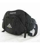 ジャンスポーツ JANSPORT COLTRANE ボディバッグ ショルダーバッグ ウエストバッグ ロゴ 刺繍 黒 ブラック 収納多数 鞄