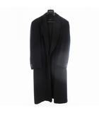 ジョルジオアルマーニ GIORGIO ARMANI カシミヤ100% チェスターコート ロング 50 紺 ネイビー アウター