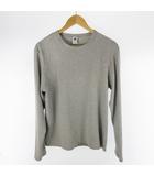 ギャップ GAP FACTORY STORE ロンTシャツ 長袖 クルーネック グレー M トップス 00’S ヴィンテージ オールド コットン