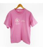 バレンシアガ BALENCIAGA L 半袖 Tシャツ 612965 THV84 WFP ロゴ プリント ピンク WOLD FOOD PROGRAMME ワールド フード プログラム