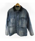 インヘリット INHERIT 25年製 カバーオール デニムジャケット 襟コーデュロイ インディゴ M 25-011-720-1170-3-0 上着