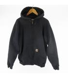 カーハート carhartt M サーマルライナー ジップアップ パーカー スウェット J149 ネイビー 紺 00’S メキシコ製 ヴィンテージ