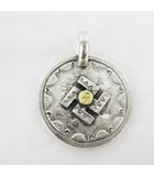 ウエストライド WESTRIDE 廃盤 モルガンコイン ペンダントトップ チャーム ネックレス シルバー925 K18 総重量31.1g アクセサリー