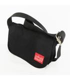 マンハッタンポーテージ Manhattan Portage メッシャーバッグ ショルダーバッグ 黒 ブラック 37cm×24cm×15cm 鞄 キャンバス