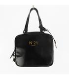 ヌメロヴェントゥーノ N°21 ハンドバッグ ボーリングバッグ ロゴ ミニバッグ N21A34 N0246 ブラック 黒 フェイクレザー 鞄 ディーゼルジャパン(株)